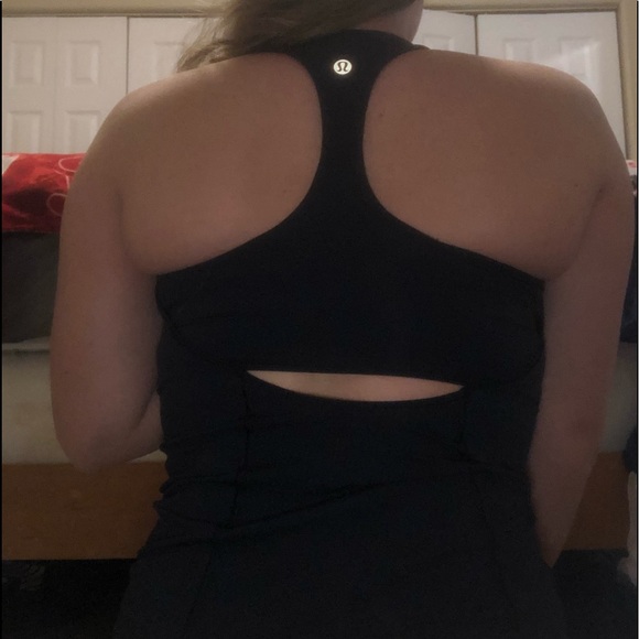 Lululemon tank top w/built in padded bra - Picture 2 of 2